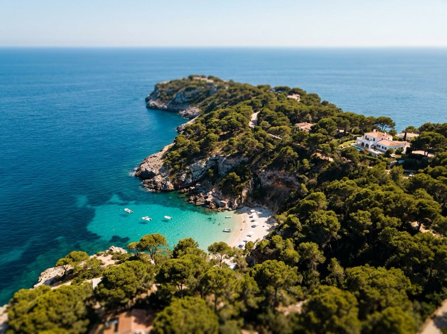 Mediterranean coastline
